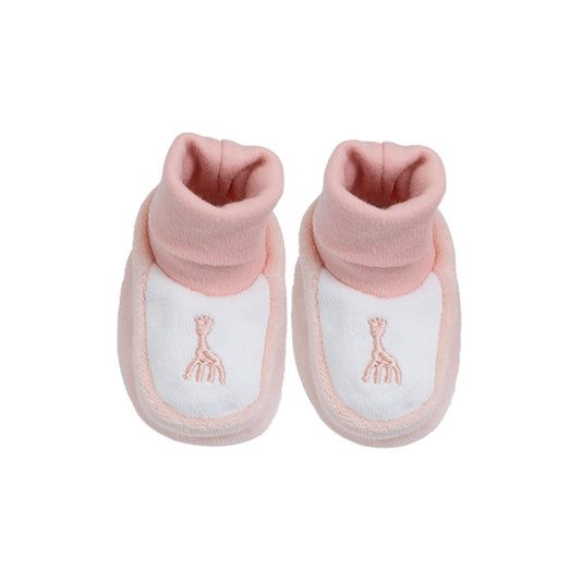 Sophie la Girafe Baby Pink Booties
