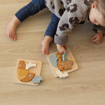 Wooden Animal Stacking Puzzles
