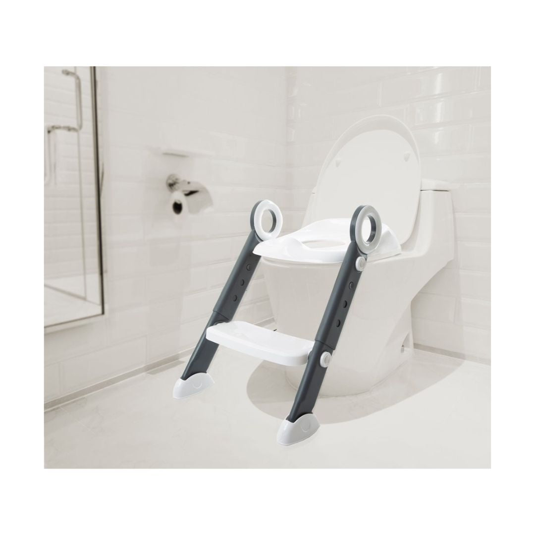 Babyjem: Step Stool Toilet Trainer – White