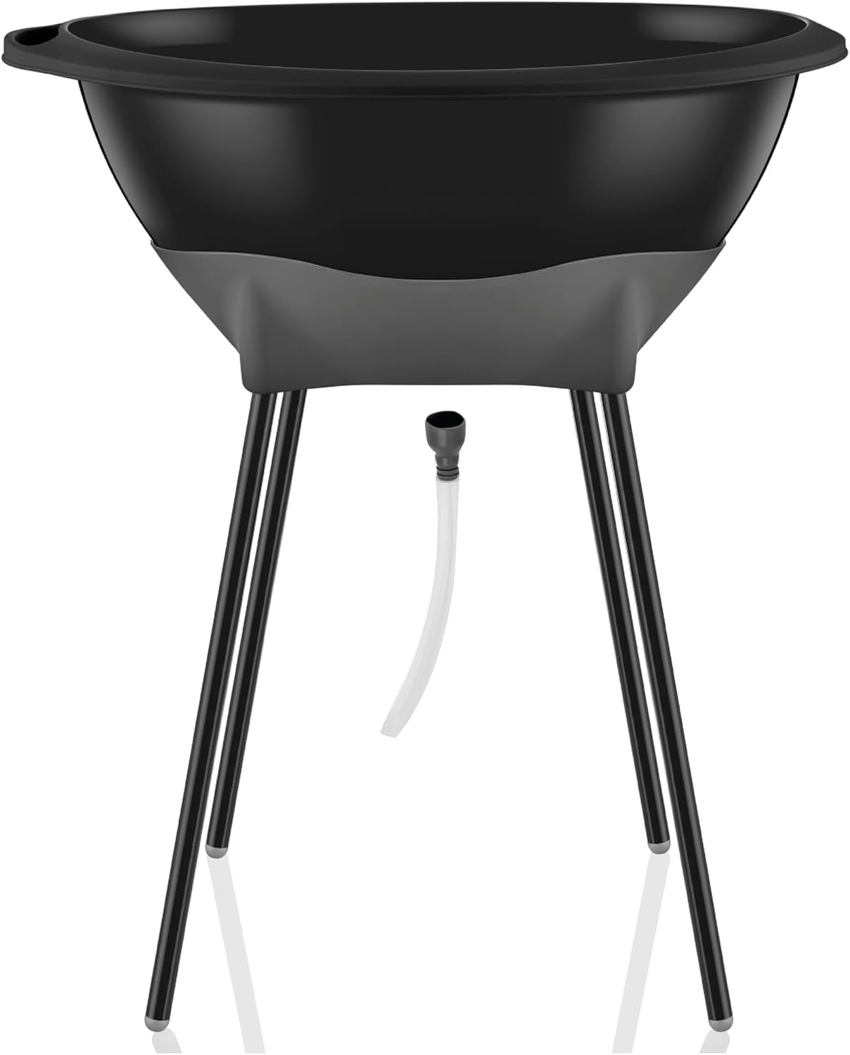 Baby Bathtub with Frame Elegant Baby Bath Tub Black