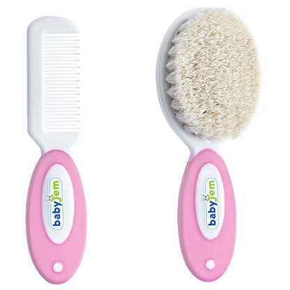 Babyjem Baby Grooming Set – 9 Pcs Pink