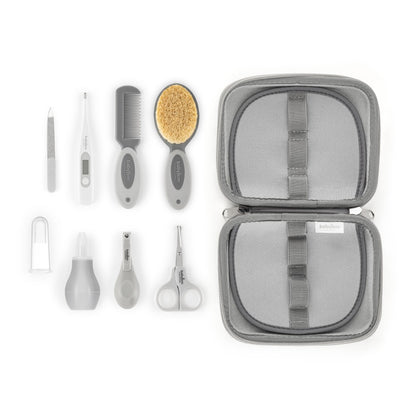 Babyjem Baby Grooming Set 9 Pcs - Gray