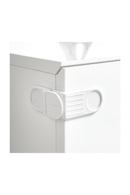 Non-Screw Drawer Lock / White