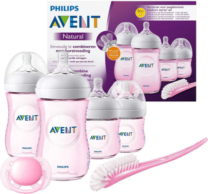 Philips Avent Natural Newborn Starter Set Pink