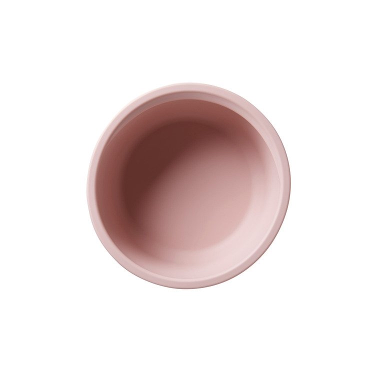 Tommee Tippee Easistick Silicone Bowl & Spoon (4m+) – Pink