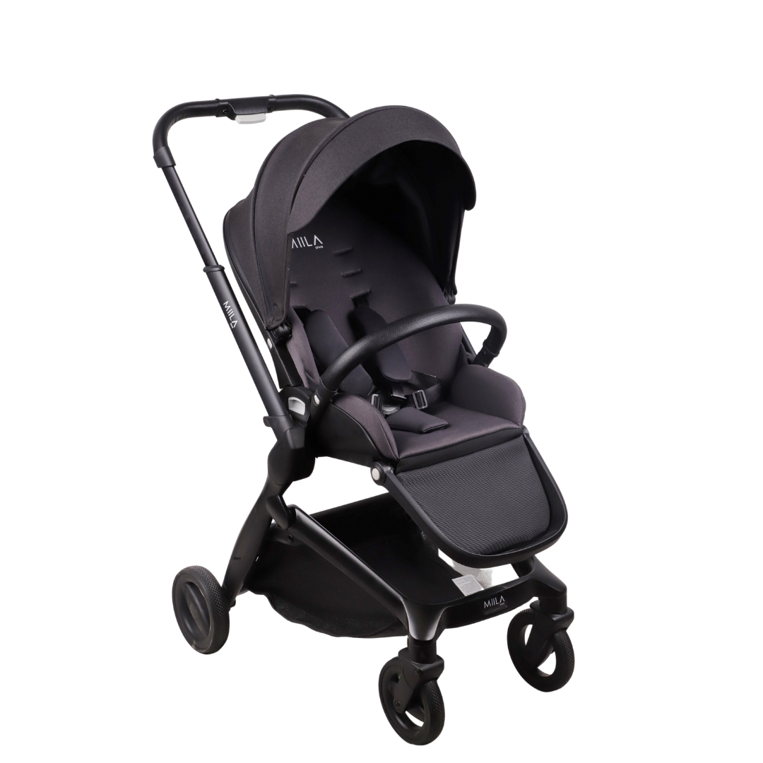 Miila 2 Directions Stroller And Adapter Black/Black