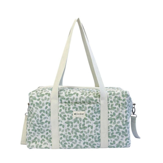Candide: Feuilles Quilted Diaper Bag (Sac à Langer)