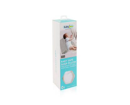Baby Side Sleep Pillow – White