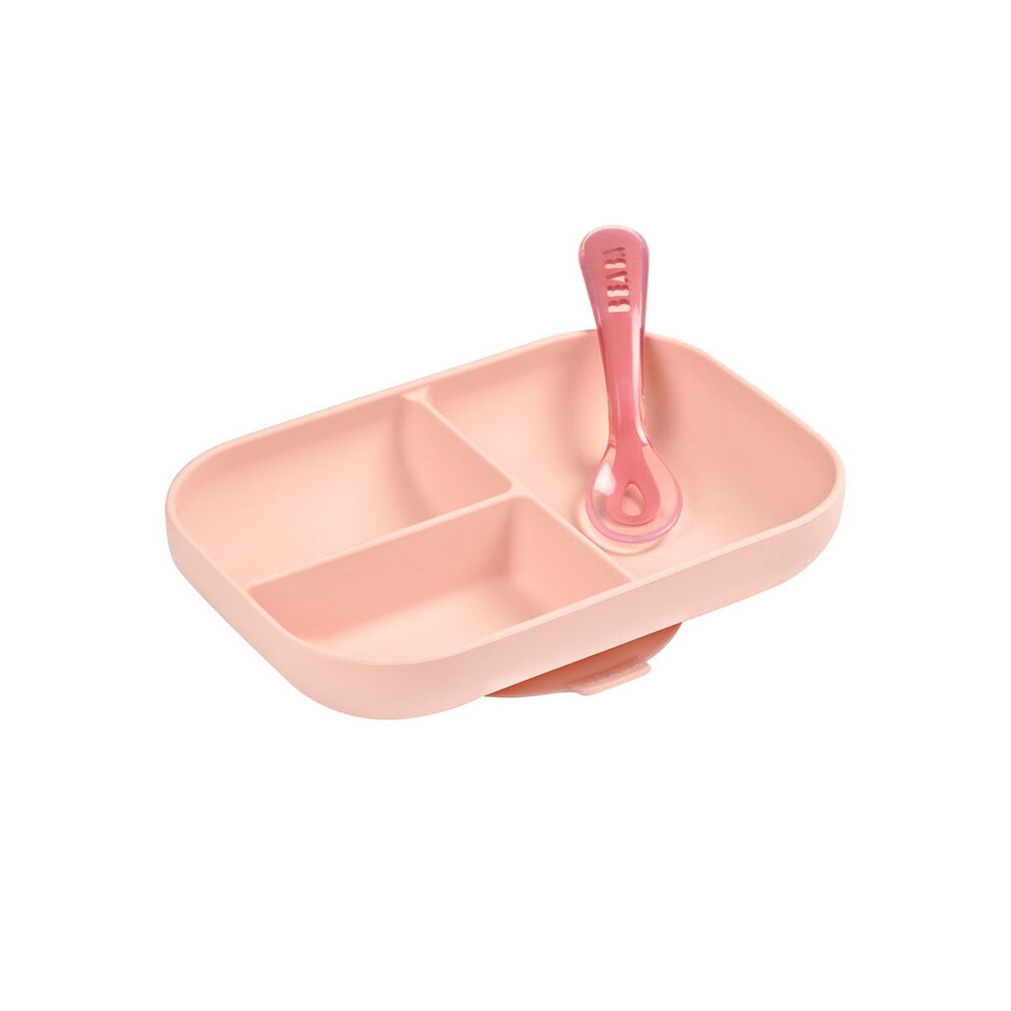 Silicone Suction Plate & Spoon Set