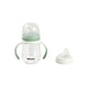 BÉABA: 2-in-1 Evolution Learning Bottle (210ml) – Sage Green