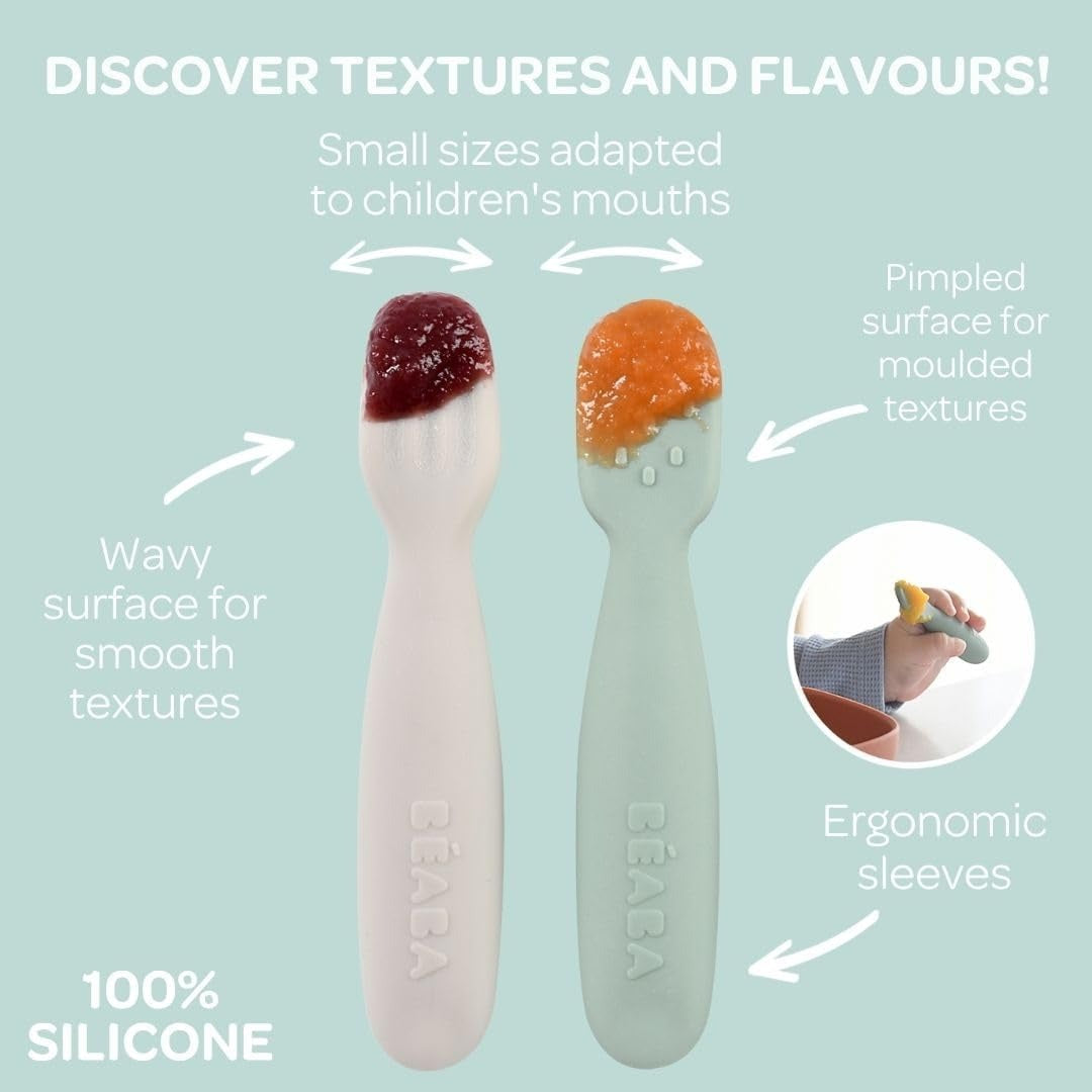 Set of 2 Silicone Pre-Spoons