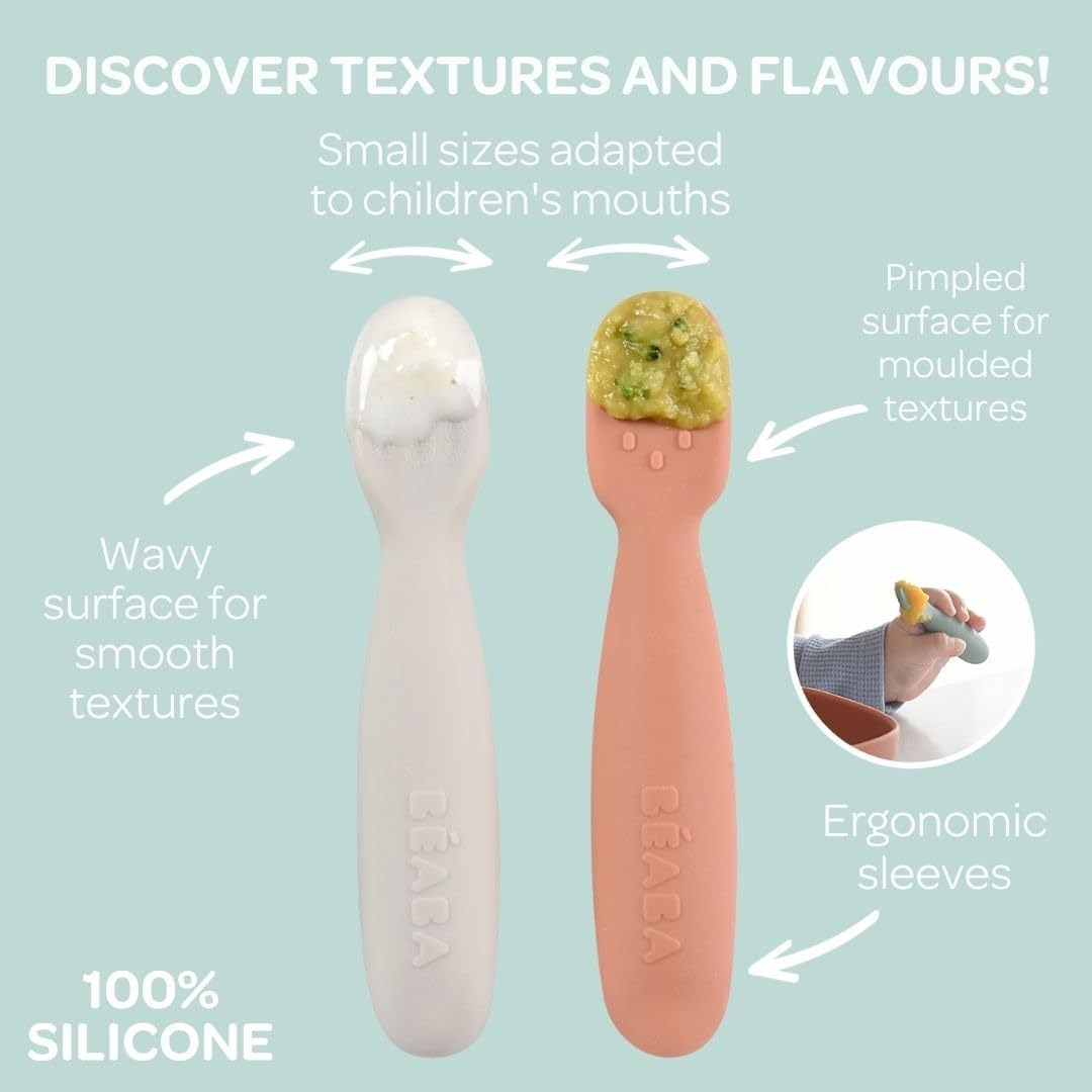 Set of 2 Silicone Pre-Spoons