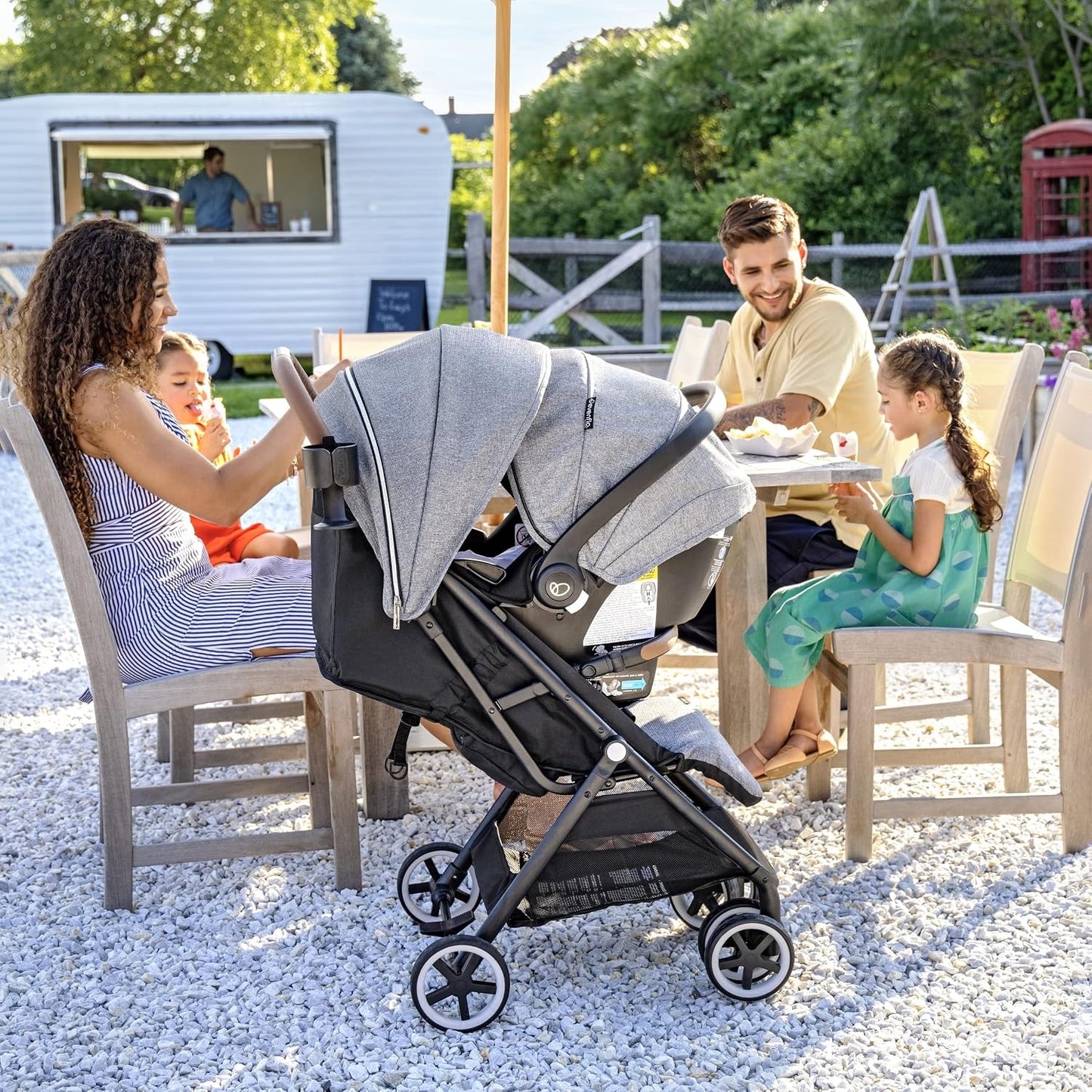 Evenflo: GOLD Otto Self-Folding Lightweight Travel Stroller