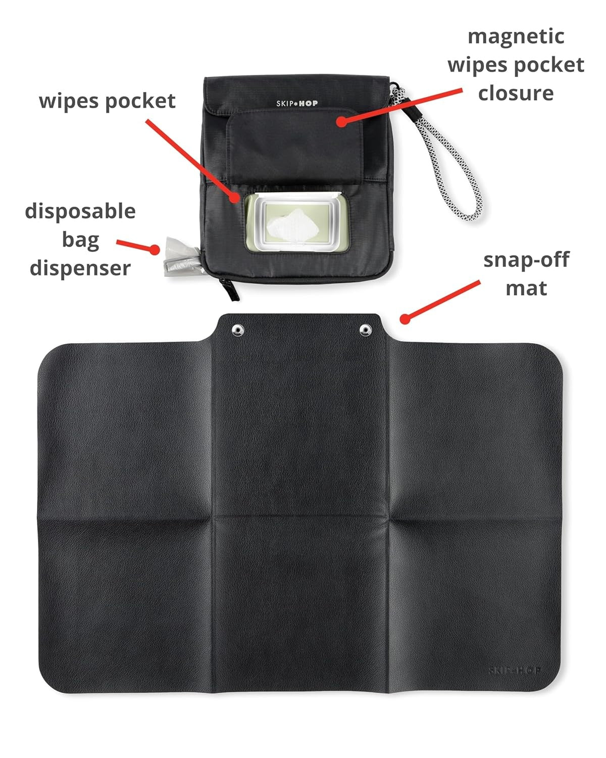 Skip Hop High-Capacity Travel Baby Changing Station