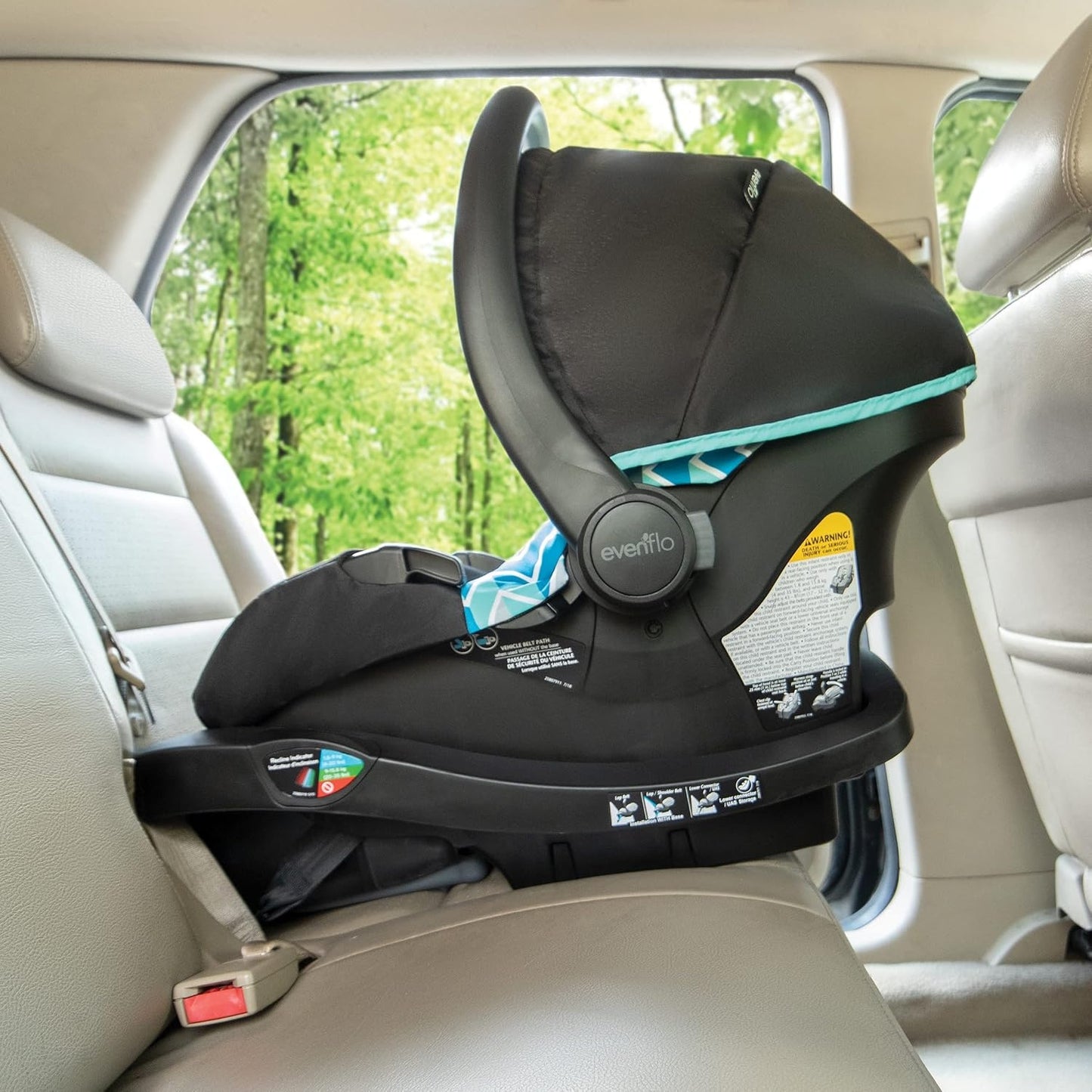 Evenflo: LiteMax Sport Infant Car Seat – Graphite Grey