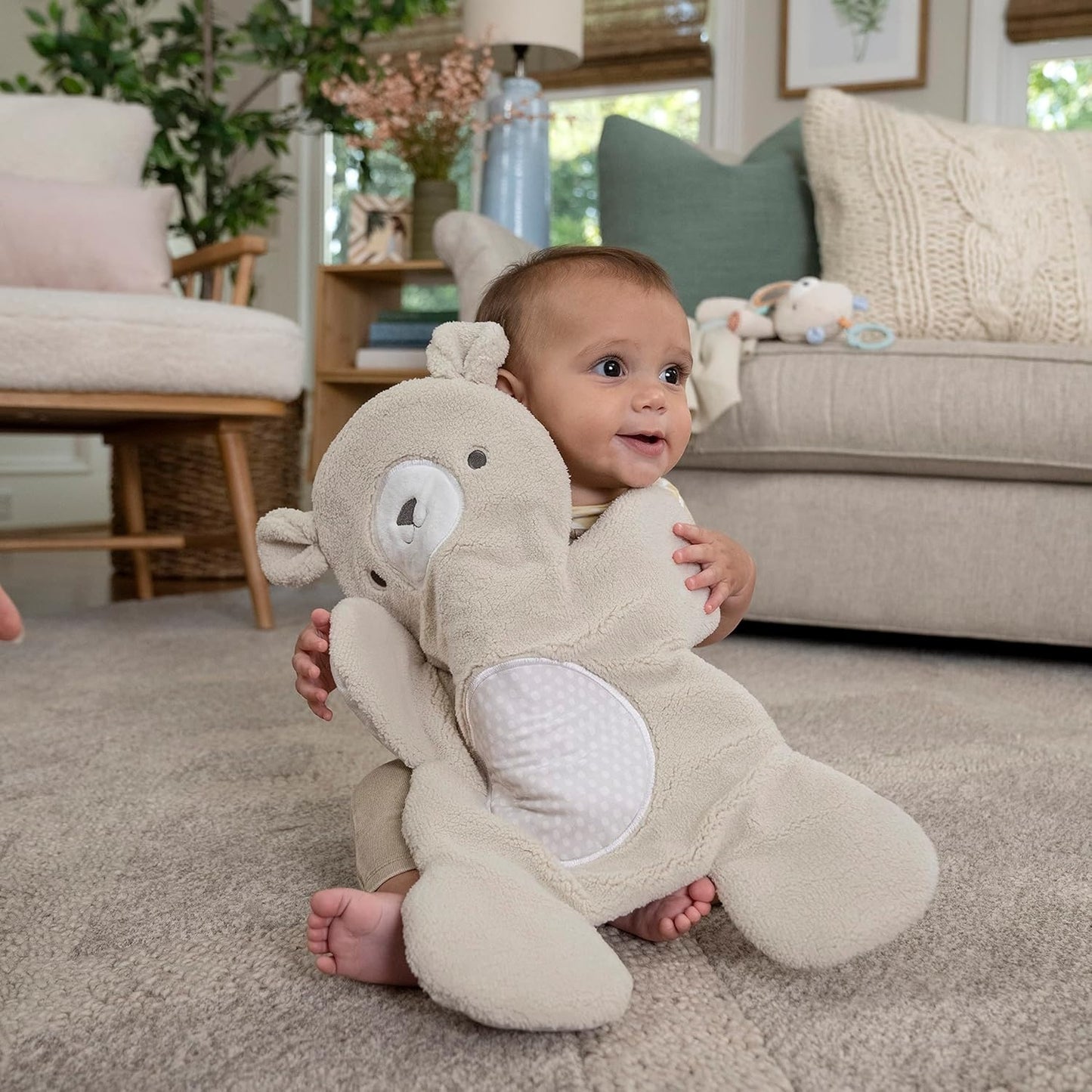 Ingenuity: InLighten Baby Bouncer Seat & Tummy Time Mat – Nate