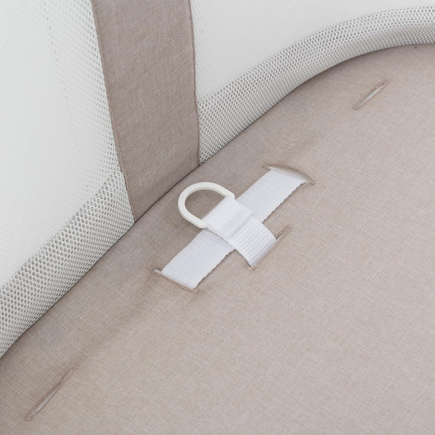 Evenflo: Cora 3 Level Adjustable Bassinet – Coastal Coffee