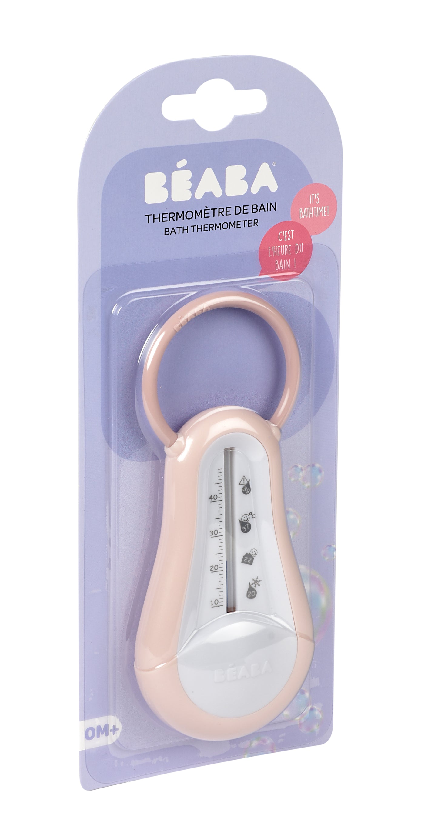 BEABA BATH THERMOMETER OLD PINK