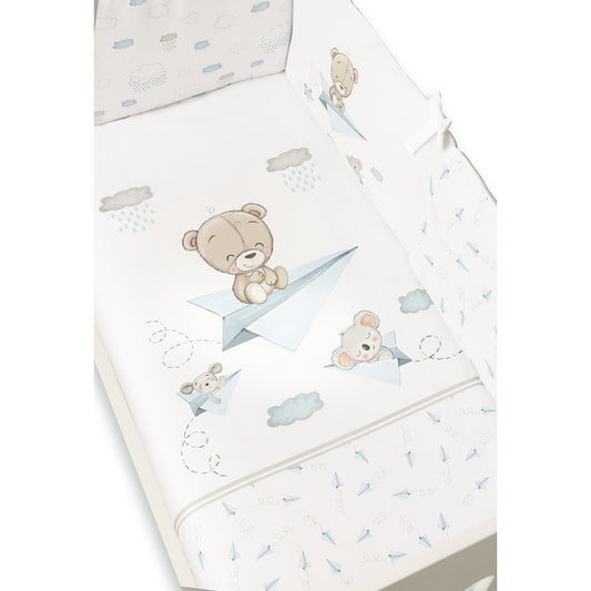 Two Pieces Soar High Crib Bedding Set