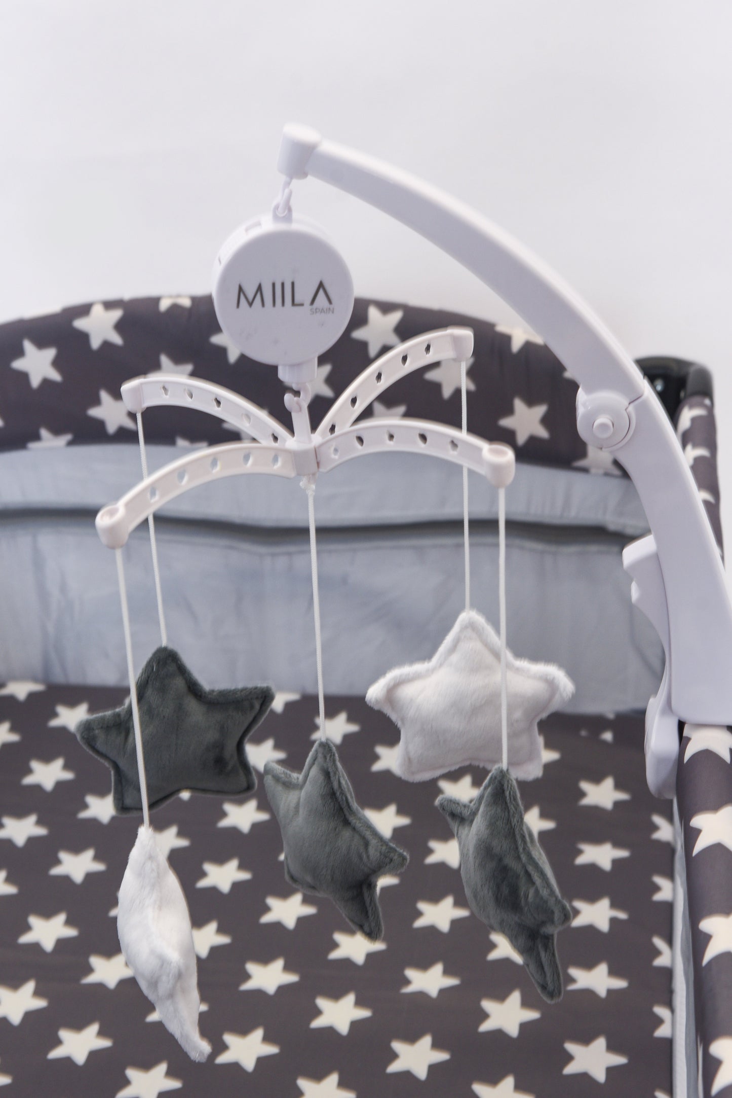 Miila Stars Musical Mobile Pastel Felt Nursery Decor