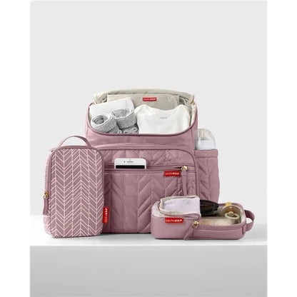 Skip Hop Forma Diaper Bag Backpack - Mauve