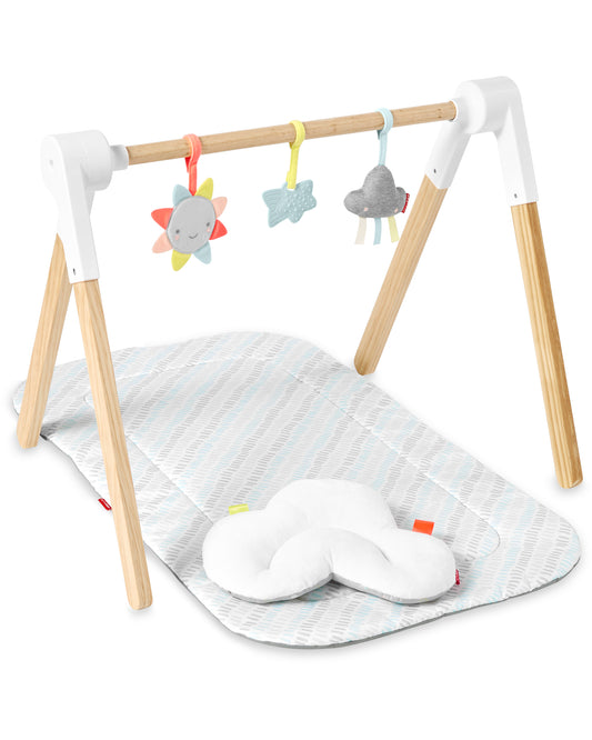 SILVER LINING CLOUD WOODEN ACTIVITY GYM