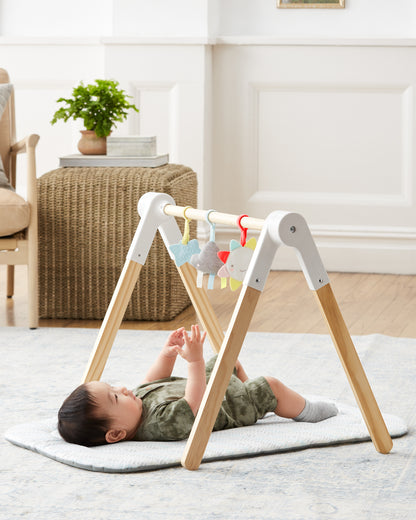 SILVER LINING CLOUD WOODEN ACTIVITY GYM