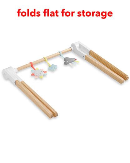 SILVER LINING CLOUD WOODEN ACTIVITY GYM