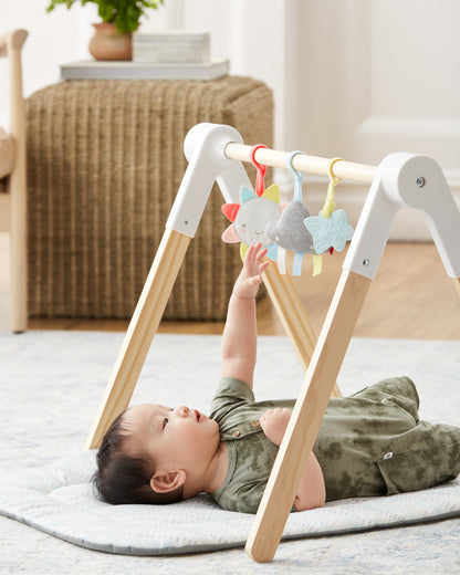 SILVER LINING CLOUD WOODEN ACTIVITY GYM