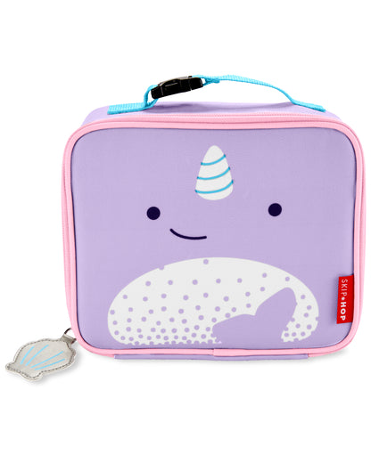 ZOO LUNCH BAG NARWHAL