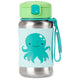 Zoo Stainless Steel Straw Bottle, Octopus