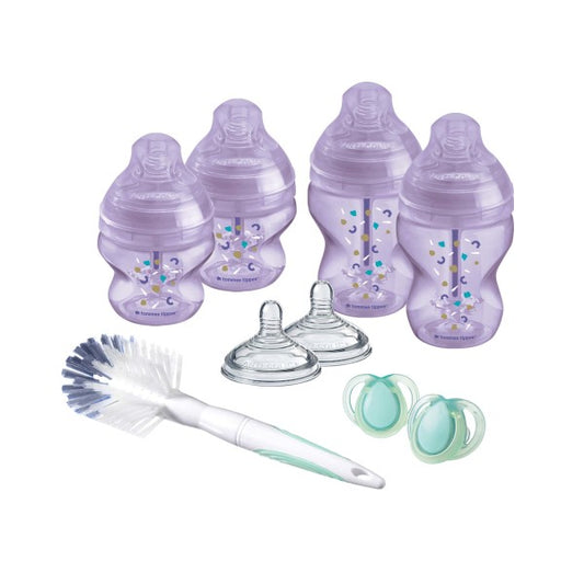 Tommee Tippee Advanced Anti-Colic Baby Bottles Purple