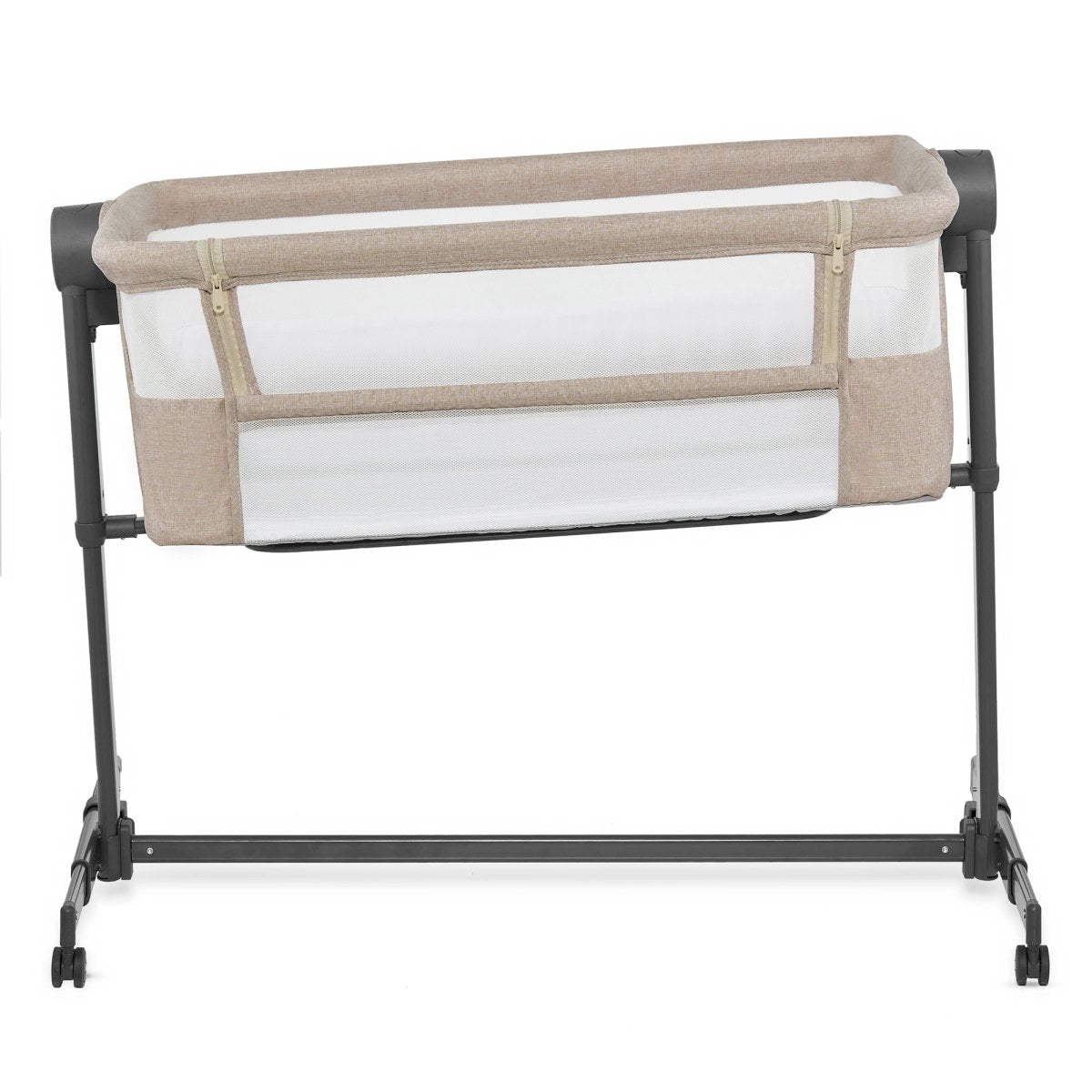 Kinderkraft: NESTE UP 2 Bedside Co-Sleeper & Travel Cot - Beige