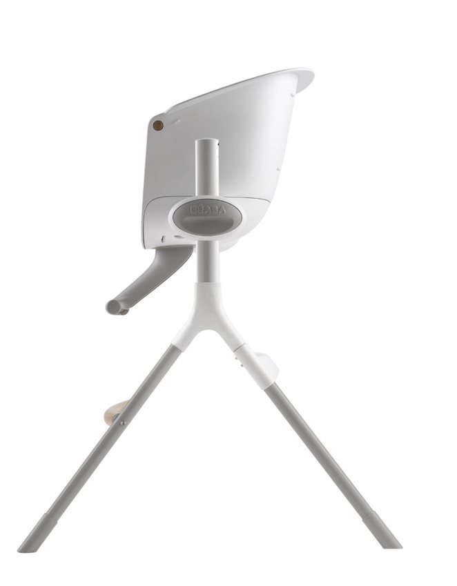 Highchair Up & Down Grey/White