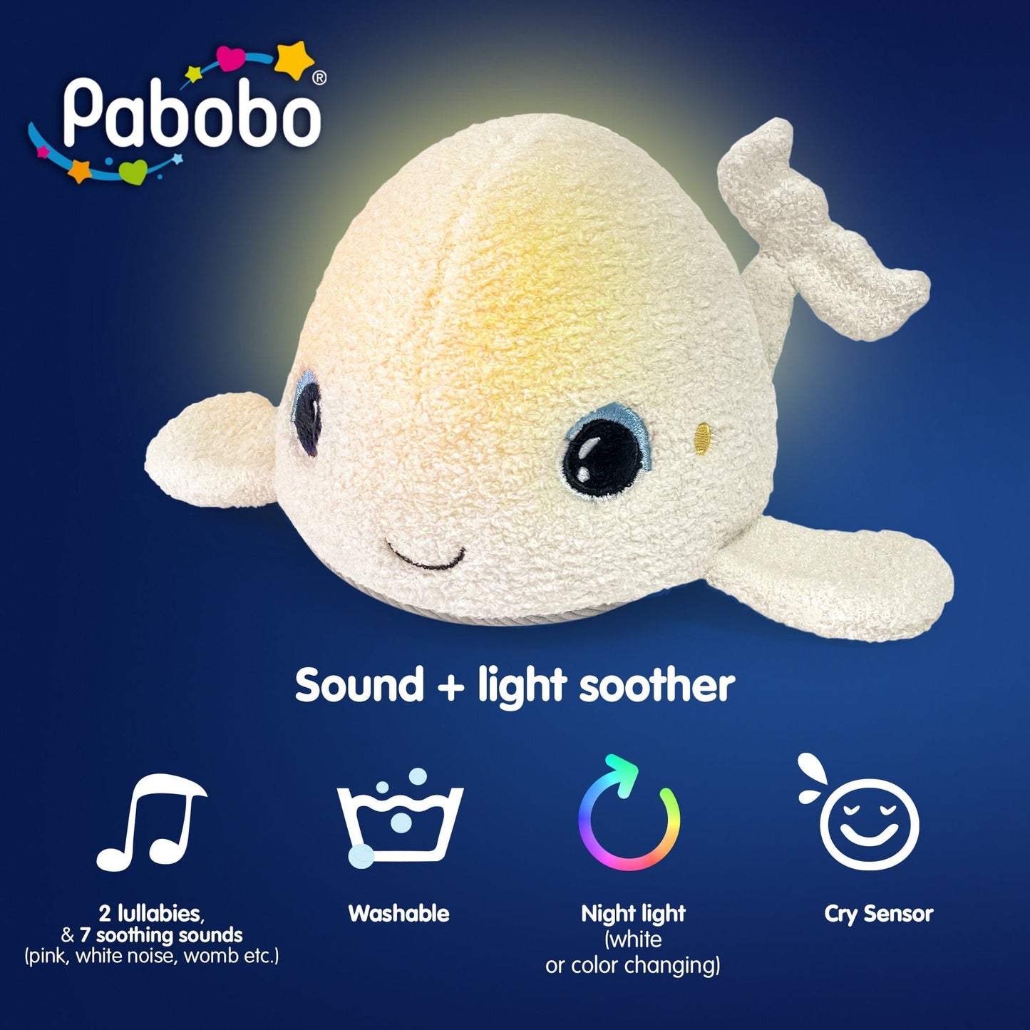 Pabobo Sound Soother - Beluga Whale