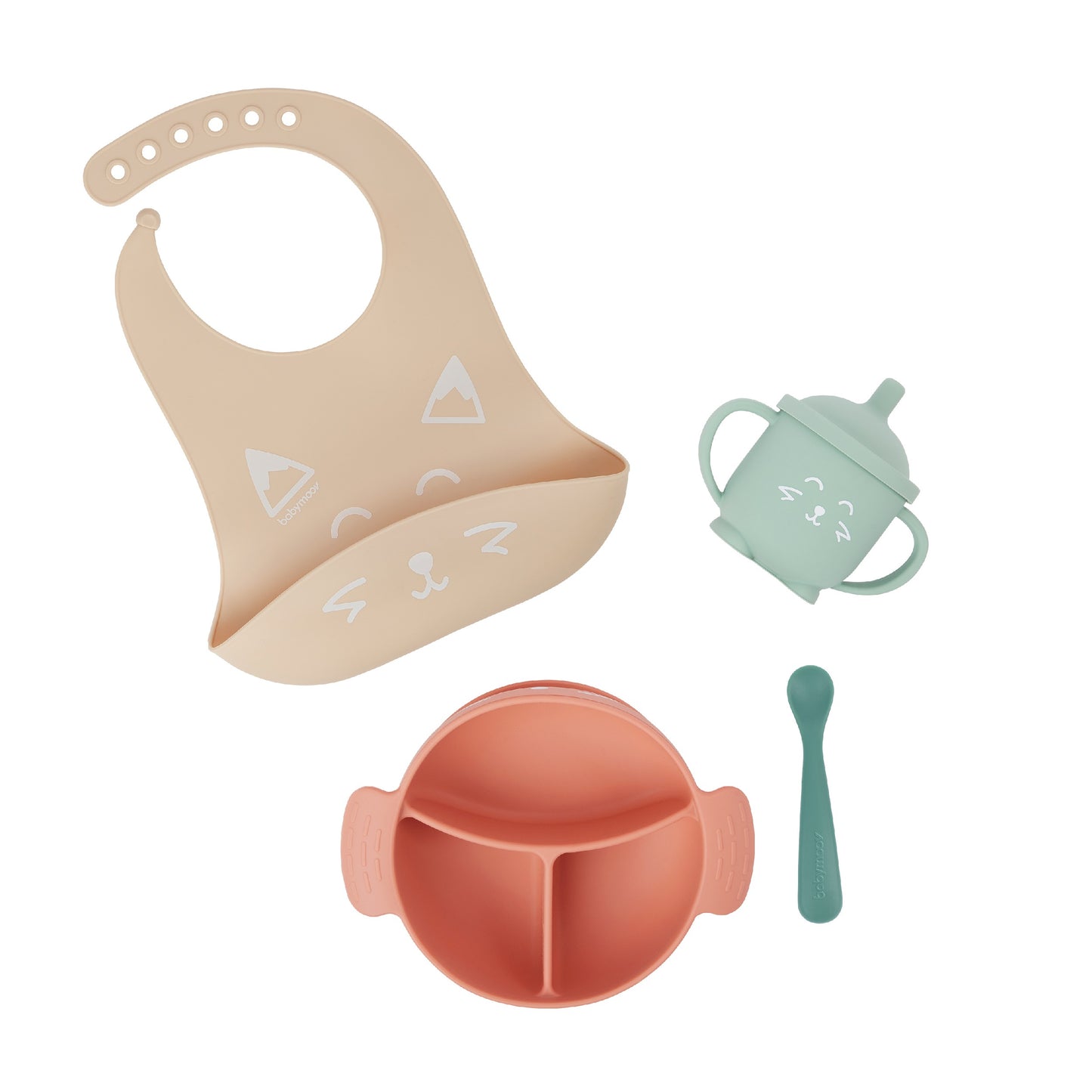 Learn'Isy Silicone Meal Set - Fox