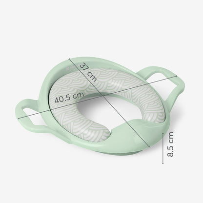 Shape of Sea Mint Toilet seat