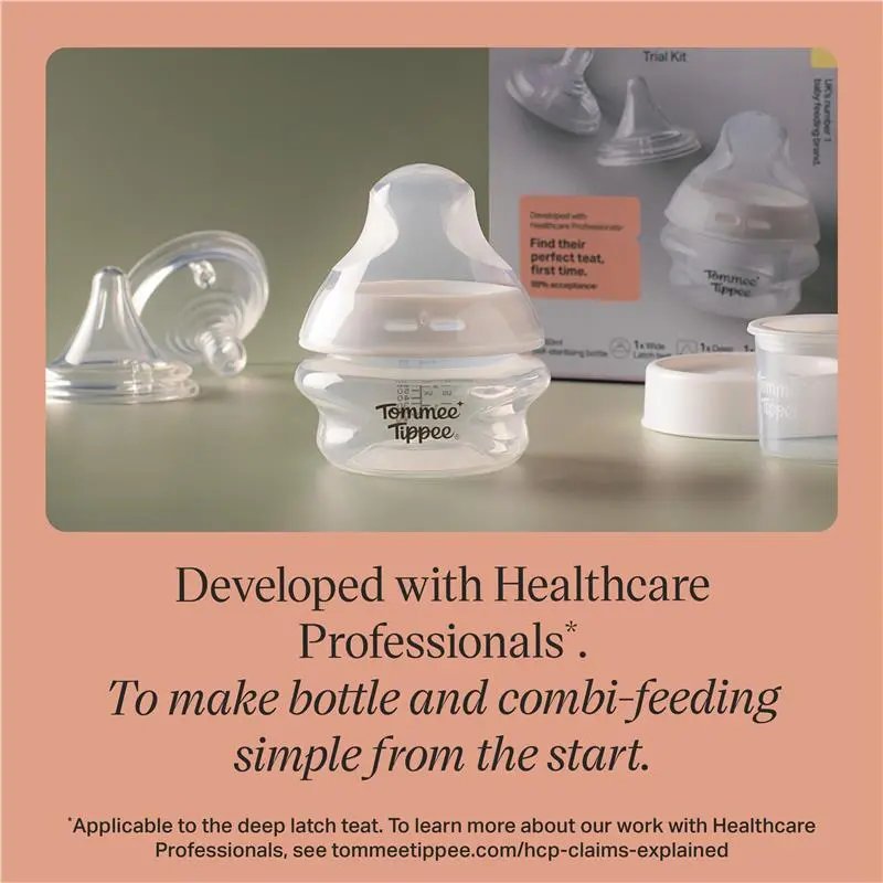 Tommee Tippee Natural Start First Feed 60ml Extra Slow Bottle