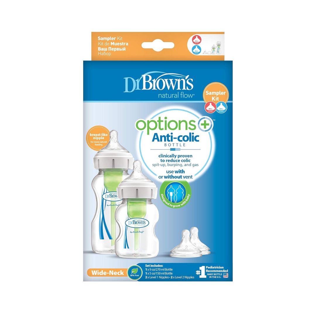 Dr. Brown’s Options+ Wide-Neck Bottle Essentials Gift Set