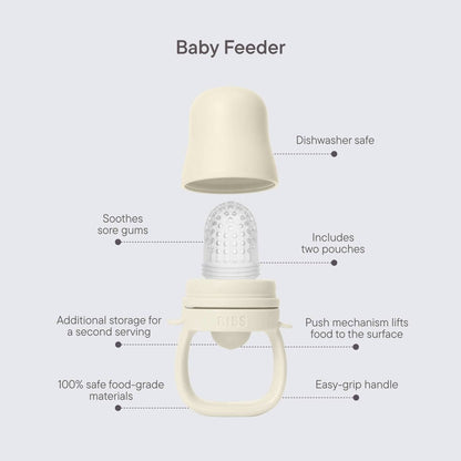 Fruit teat baby feeder