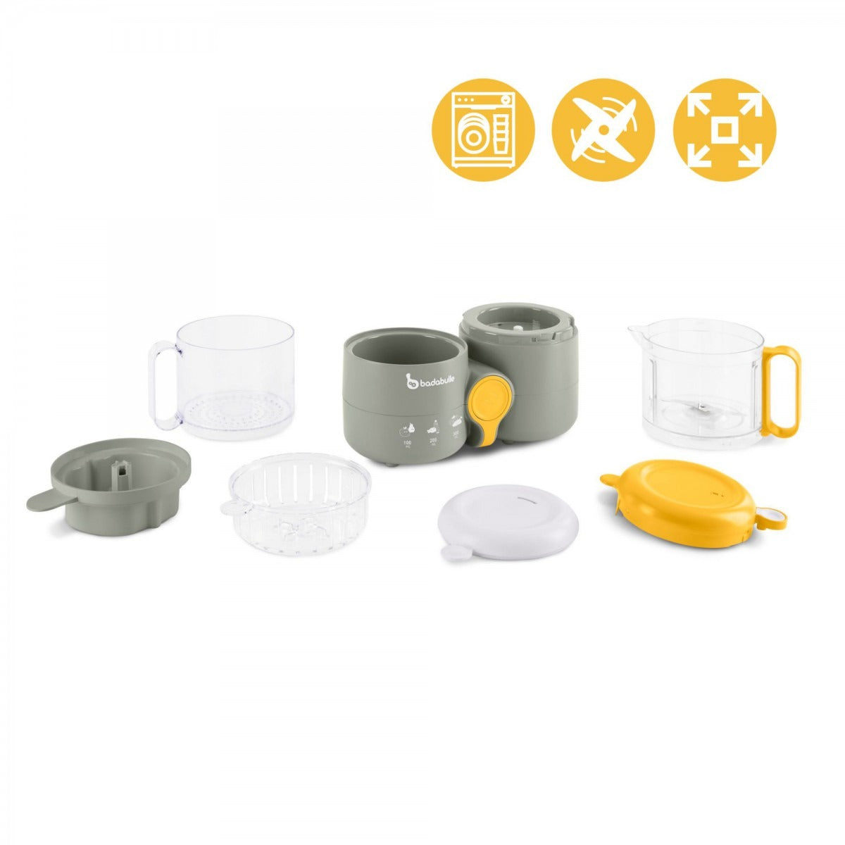 Badabulle B-Easy 4-in-1 Baby Food Processor