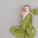 Grass Green Swaddling Blanket