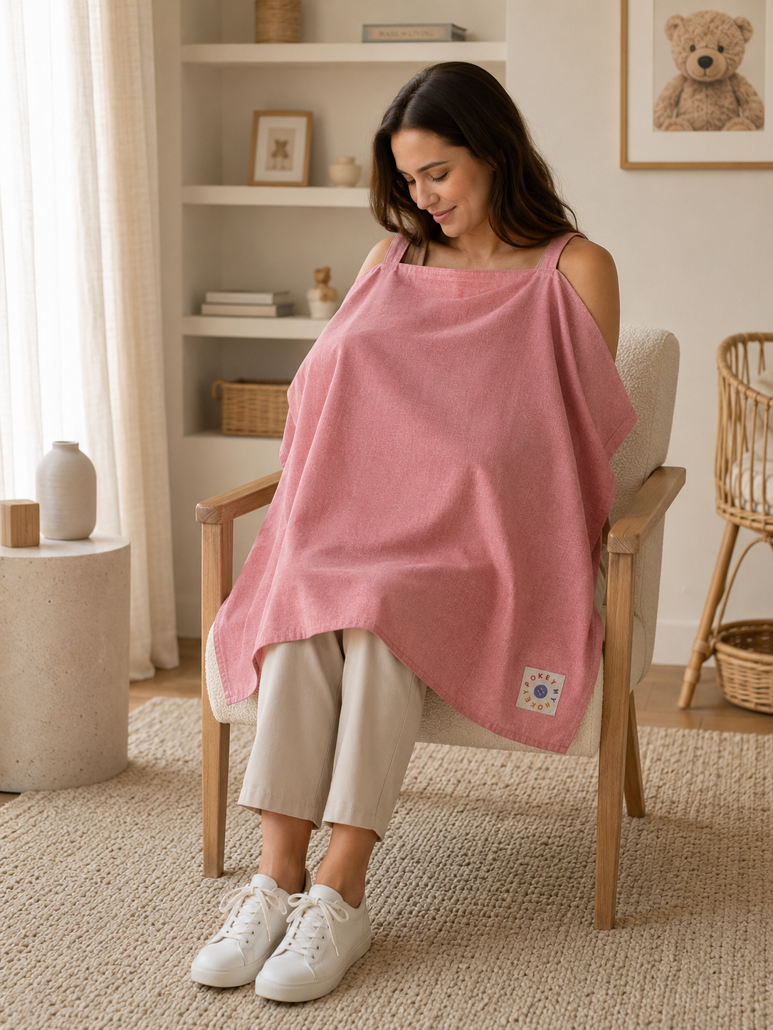 Cotton Candy Nursing Cover