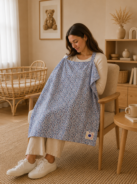 Floral Sky Nursing Cover