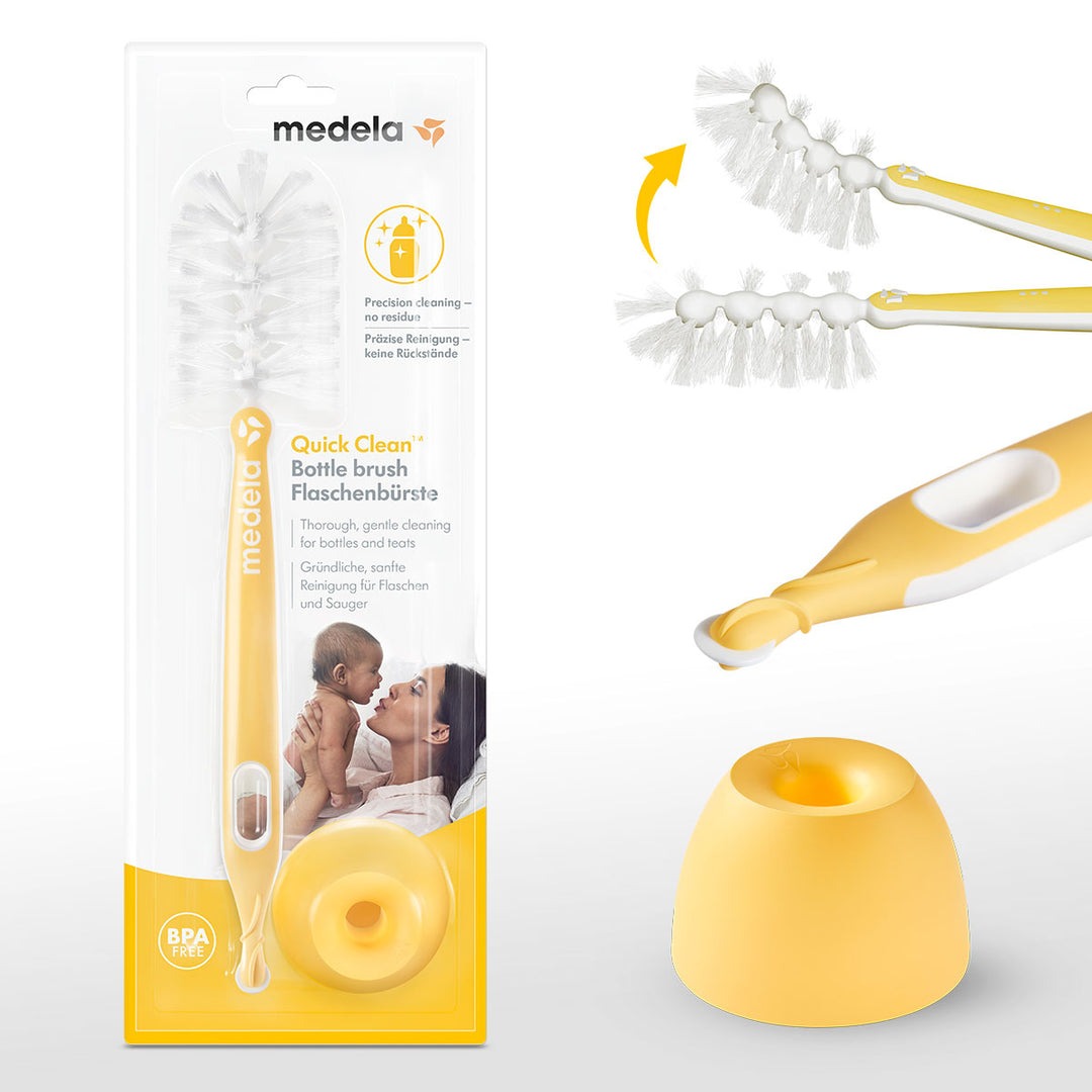 Medela Quick Clean Bottle Brush: Thorough and Gentle Cleaning