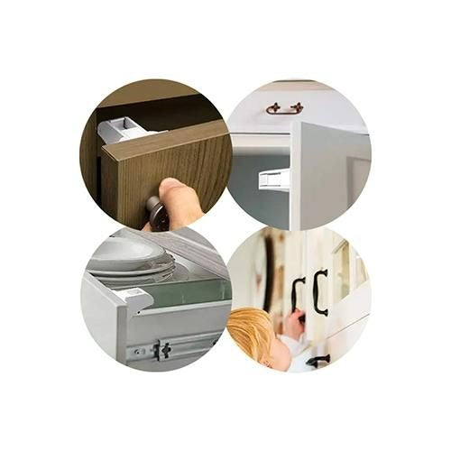Furniture protection Magnetic lock for cabinets and drawers 4 pcs