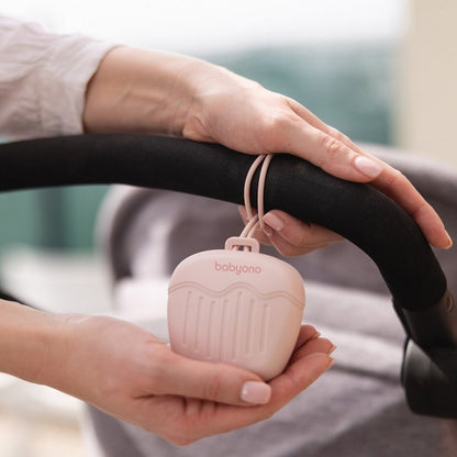 Silicone Soother Case -pink