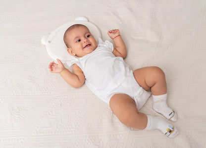 Heart Airknit White Memory foam ergonomic pillow