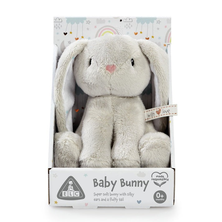 Gray Baby Bunny Soft Toy