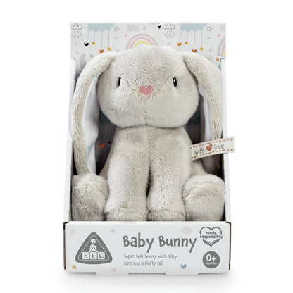 Gray Baby Bunny Soft Toy